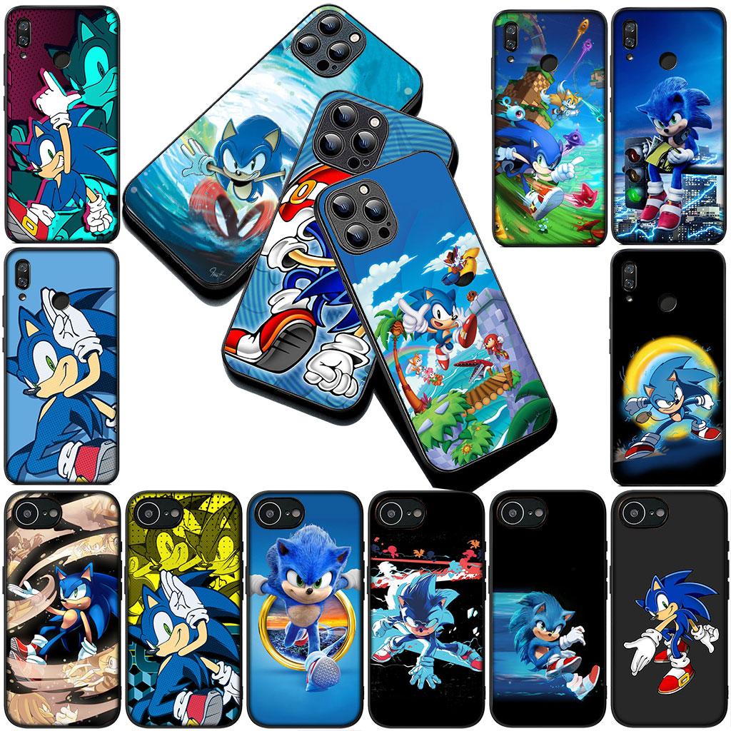 Phone Cover for Motorola Moto G22 G23 G32 G53 G60 G72 G64 G20 G8 G9 Plus Power E13 E20 E32 Soft Case Hedgehog S-Sonics-Poster