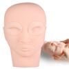 Training Head Mold Eyelash Grafting Head Model Mannequin Head Makeup Tattoo Practice HeadTattoo Practice Detachable Head