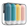 4 In 1 Travel Bottles Set For Traveling - Squeezable Silicone Bottles Travel Essential For Shampoo Conditioner Lotion Face Cream