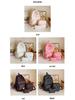 Mädchenhafter Blumen-Schleifen-Rucksack-Set - Schulrucksack im koreanischen Stil für Schüler