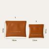 Storage Bag with Automatic Closing Function Wired Headphone Storage Bag PU Coin Purse Mini Portable Lipstick and Makeup Bag