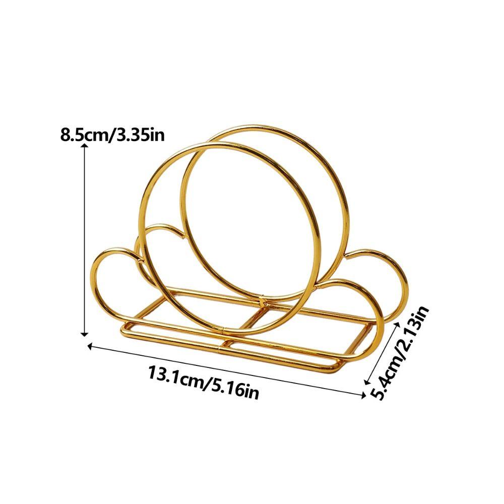 Nordic Style Tissue Storage Rack Space-Saving Paper Towel Container  Countertops