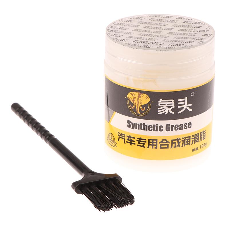 1 Set Auto Grease Car Sunroof Track White Synthetic Grease Lubricating Oil Door Abnormal Synthetic Grease For Car Care