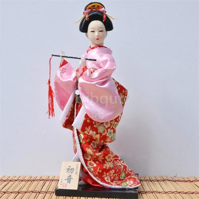 Geisha Japanese Kimono Doll Puppet Seafood Sushi Shop Restaurant Decorate Tool Cute Toy Embellishment Ornaments Gift Crafts 1-28