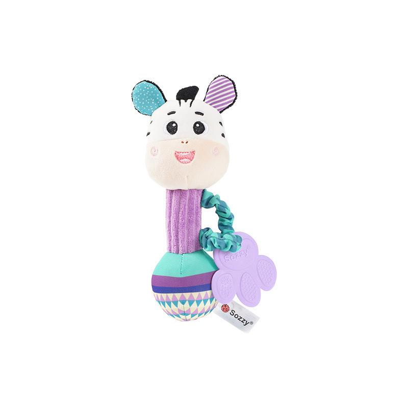 Baby Soft Rattles Newborn Toys Cute Animal Rattle Toy Infant Crib Bed Stroller Seat Toys Toddler Grab Ability Training Plush Toy
