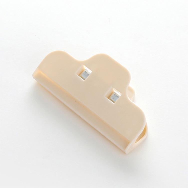 5Pcs Plain Large Plastic Food Sealing Clip, Food Bag Snack Clip Sealing Clip Plastic Bag Sealer
