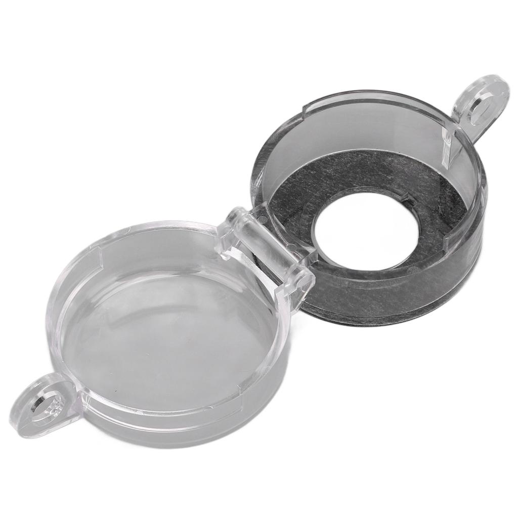 22mm Emergency Button Switch Cover Transparent Dust Cover Cylinder Push Button Switch Protector