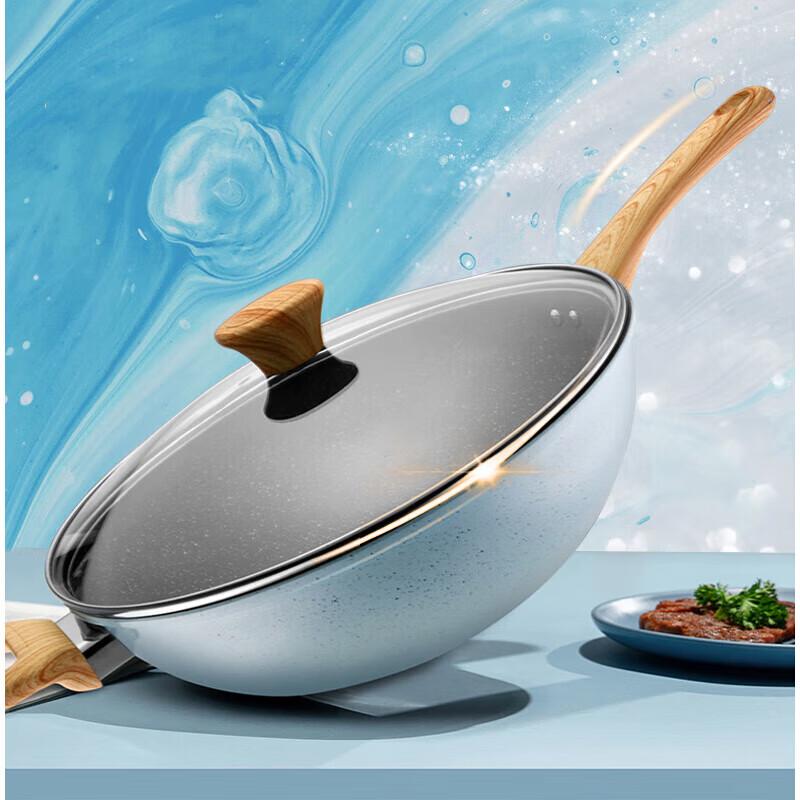 ASD Anjia Crystal Stone Non-stick Wok