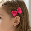 Toddler Hair Bow Clips 10Pcs Baby Clips, Bows, Fully Covered Barrette Grosgrain Ribbon Clip Everyday for Toddlers Pins Girls Infants & Toddlers, Soft
