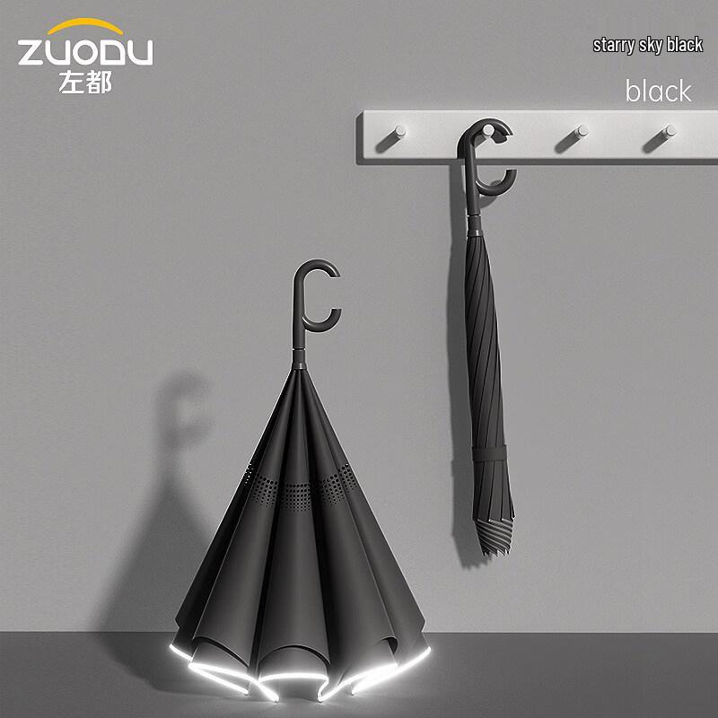 ZUODU Fully Automatic Reverse Umbrella