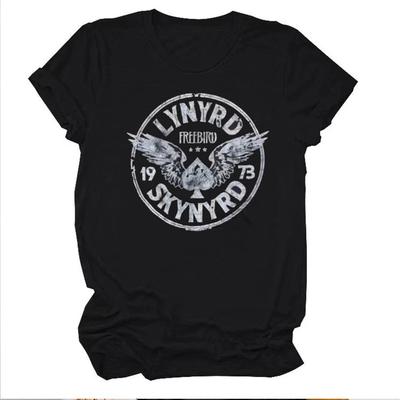 Retro Lynyrd Skynyrd Free Bird 1973 Shirts Vintage Lynyrd Skynyrd Rock Band Tee Unisex T-Shirt
