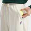 Fila Tennis Simple Classic Retro Comfortable Loose Knit Sports Pants Women Bottoms A11W543604F-WT
