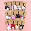 Luggage Label Cute Kuromi Luggage Tag Cartoon Suitcase Id Address Holder Baggage Boarding Portable