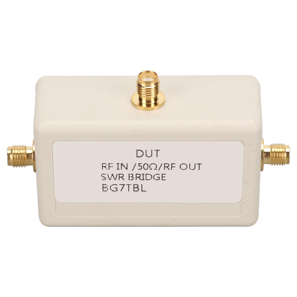 SWR High Power Bridge 1‑500Mhz 3 Ports Standing Wave Ratio Bridge for Antenna Measurement RF