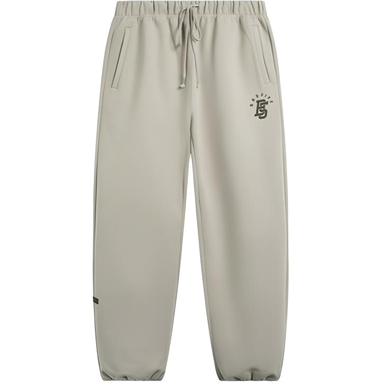 

Li Ning Sport Простые брюки с манжетами на шнуровке для мужчин AKLV777-3 M