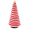 1Pc Mini Christmas Tree Tray Christmas Gift Desktop Christmas Tree Decoration Woolen Christmas Tree