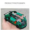 1:32 Pagani Huayra Bc Dinastia Alloy Sports Car Diecast Model Toy With Sound Light Pull Back Doors Opened Vehice Children's Gift