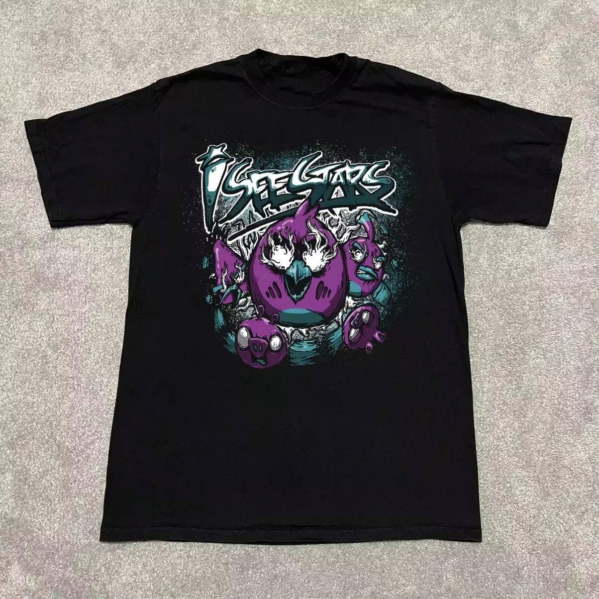 

The Stars I See Band Print TShirt Casual Unisexs Shirt Comfortable Cotton Streetwear Music Apparel S