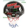 Sada mini basketbalových obručových obruče pro dětské dárkové hračky Halová sportovní hra