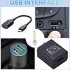 Car USB Night Light Touch Dimmable LED Filament Lamp Portable Lighting Plug and Play Decorative Atmosphere Light for Car Bedroom