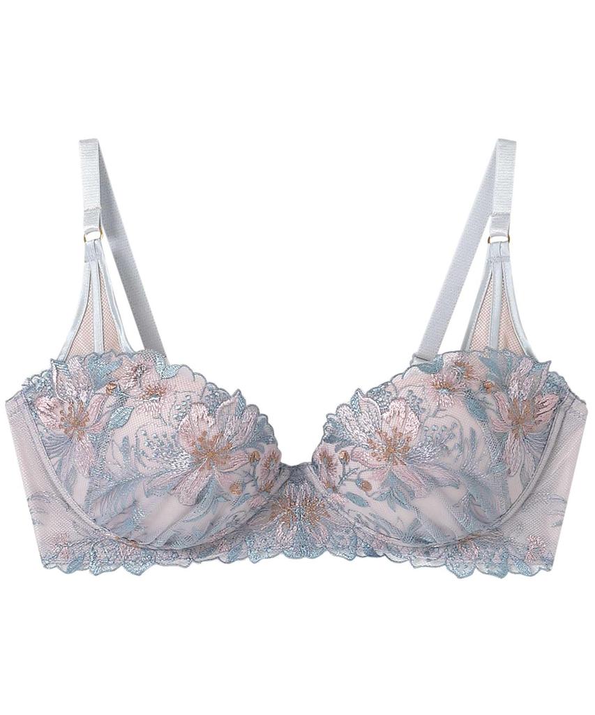 Creates Keeps Bust Bragenic Regular B70 [Amphi/Wacoal] Non-wired Bra, Cleavage, Shape, [BRAGENIC Type] Bra, Wireless, BMI339, Women's, BU,