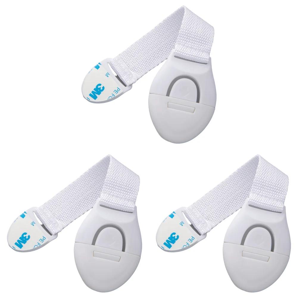 1-20PCS Child Safety Cabinet Lock Plastic Safety Latches Kids Safety Door Lock Protection Drawer Door Cabinet Lock