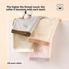 Ladies Spring and Autumn Cotton Extended Bottom Antibacterial Breathable Non  Trace Middle Waist Triangle Briefs