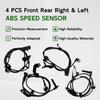New 4 PCS ABS Speed sensor Front Rear Right & Left for Dodge Journey 2009-20 US