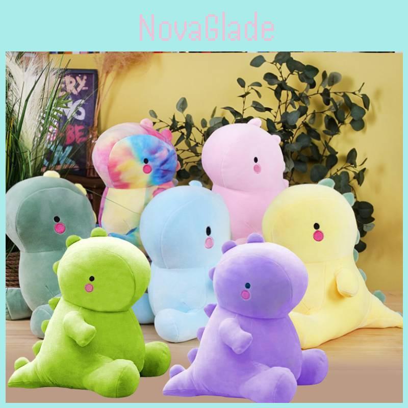 Adorable Dinosaur Plush Toy Cozy Stuffed Animal Pillow Perfect For Girls Birthday Gift