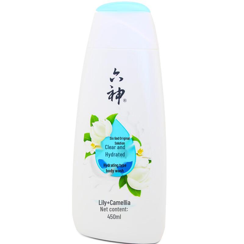 Liushen Clear & Hydrating Camellia Shower Gel