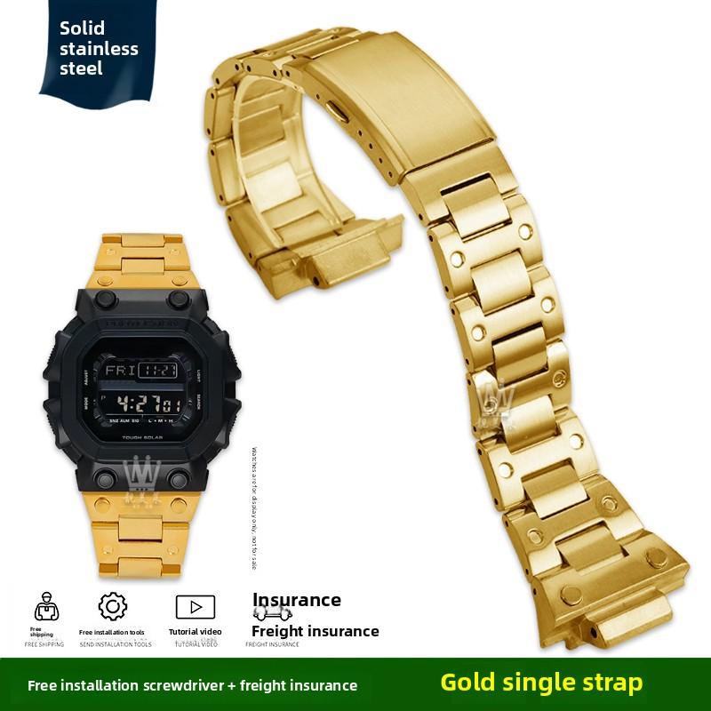 Mod Kit GX-56 Carcasă Metalică Curea Pentru Casio GSHOCK G Pătrat Mare GX-56BB GXW-56 Rama Brățară Ceas Oțel Inoxidabil Bărbați Brățară Solidă