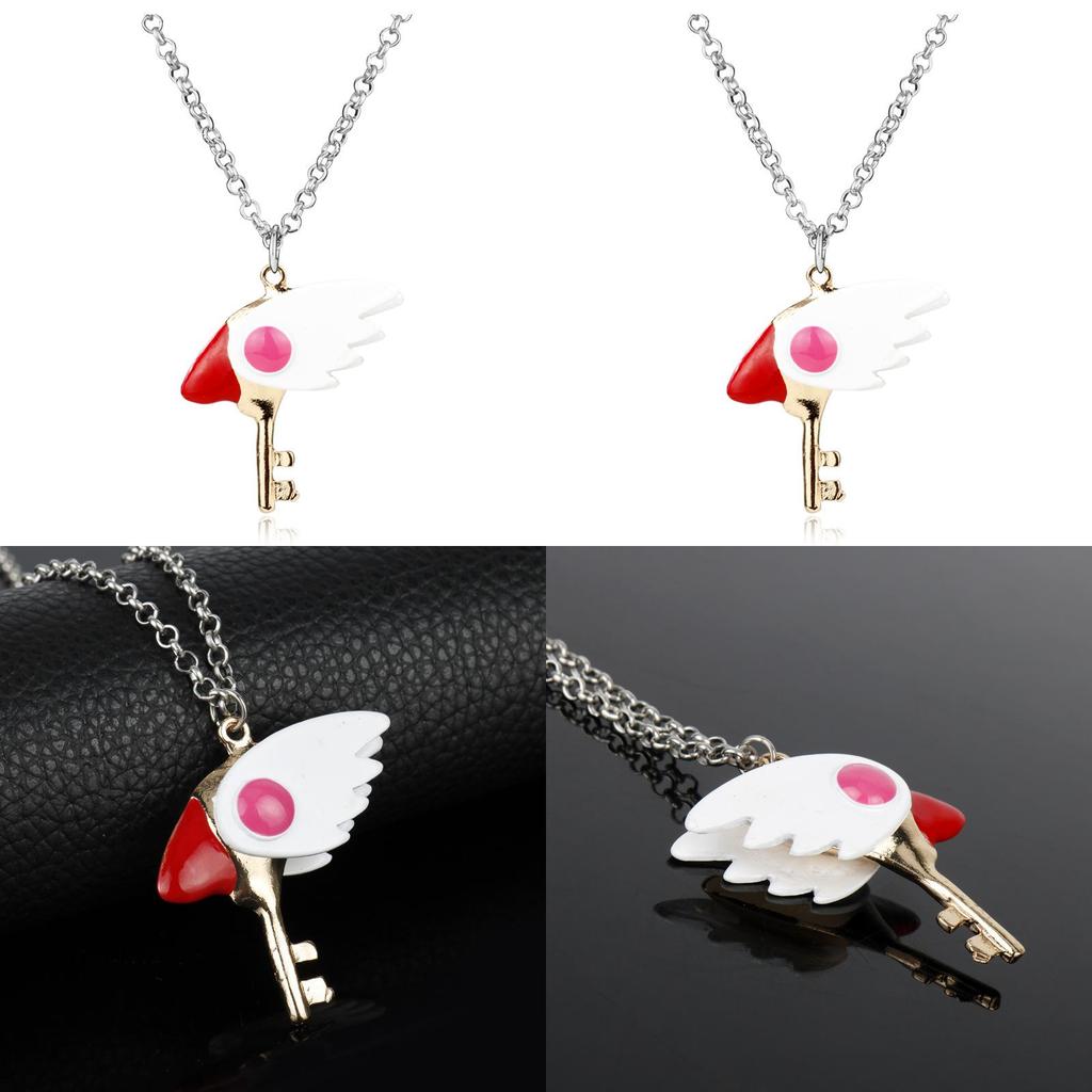 Cardcaptor Sakura Elegant Necklace Alloy Electroplated Unisex For Special Occasion Gift