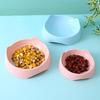 Thread Bottom Pet Bowls Dry Food Bowl Water Storage Bowl Cats Food Container