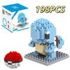 61 Style Funny Building Blocks Assembly Anime Picachu Charizard Doll Blastoise Bulbasaur Gengar Bricks Toy for Kid