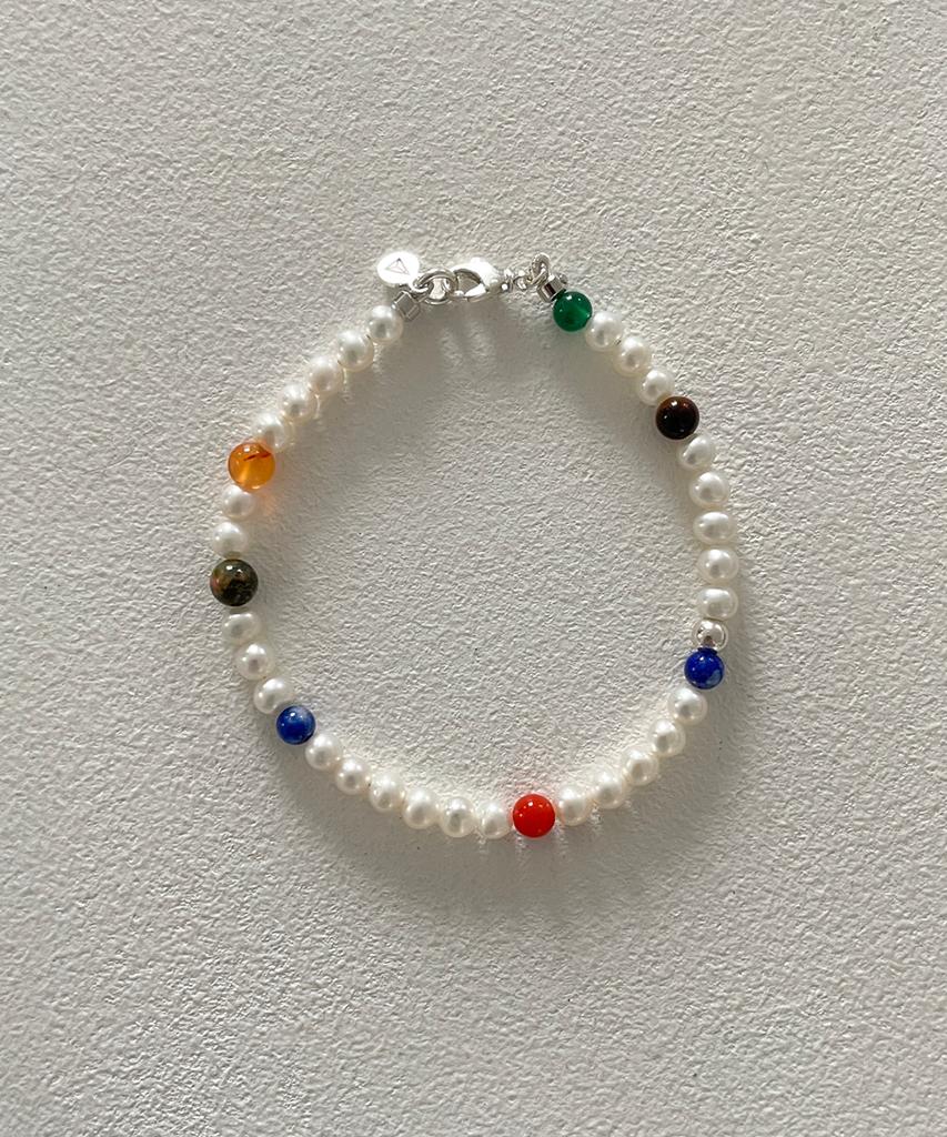 Elyona Technicolour Stone Bracelet
