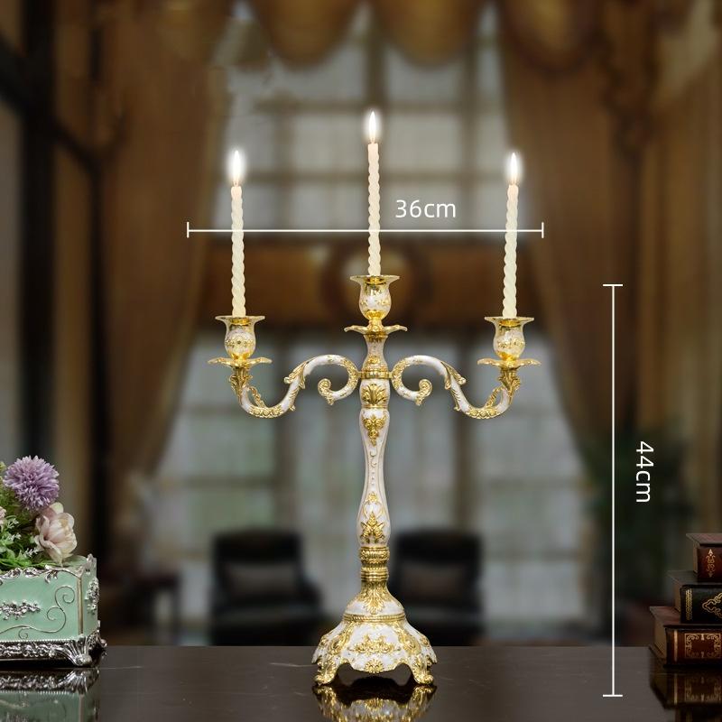 Ретро триголовий канделябр металевий свічник реквізит для фотографії весільні центральні елементи тримач для свічок прикраса для дому