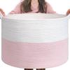 miflame Modern Minimalist Cotton Rope Storage Basket