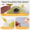 New Cat Tumbler Toys Cats Kitten Interactive Bite Resistant Turntable Funny Feathers Pet Cat Playing Toy with Catnip Indoor Cats Kitten Exercise