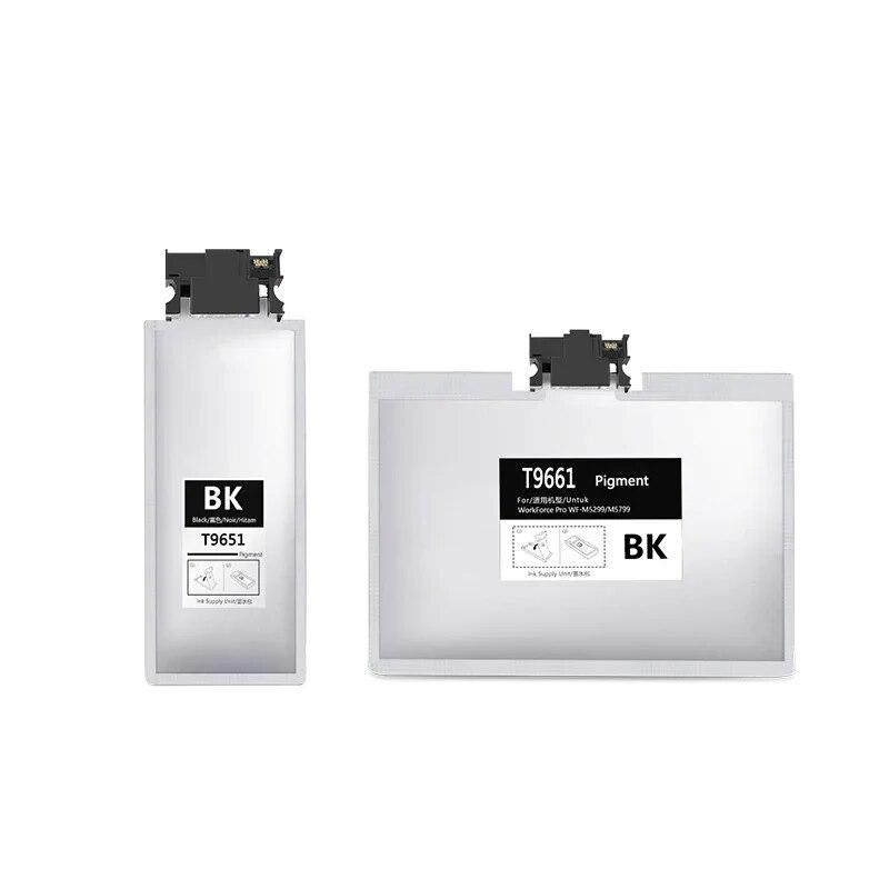 T9651 T9661 Tintenpatrone mit Pigmenttinte für Epson WorkForce Pro WF-M5299DW M5298DW M5298DW WF-M5799DWF WF-M5799DWF Patrone