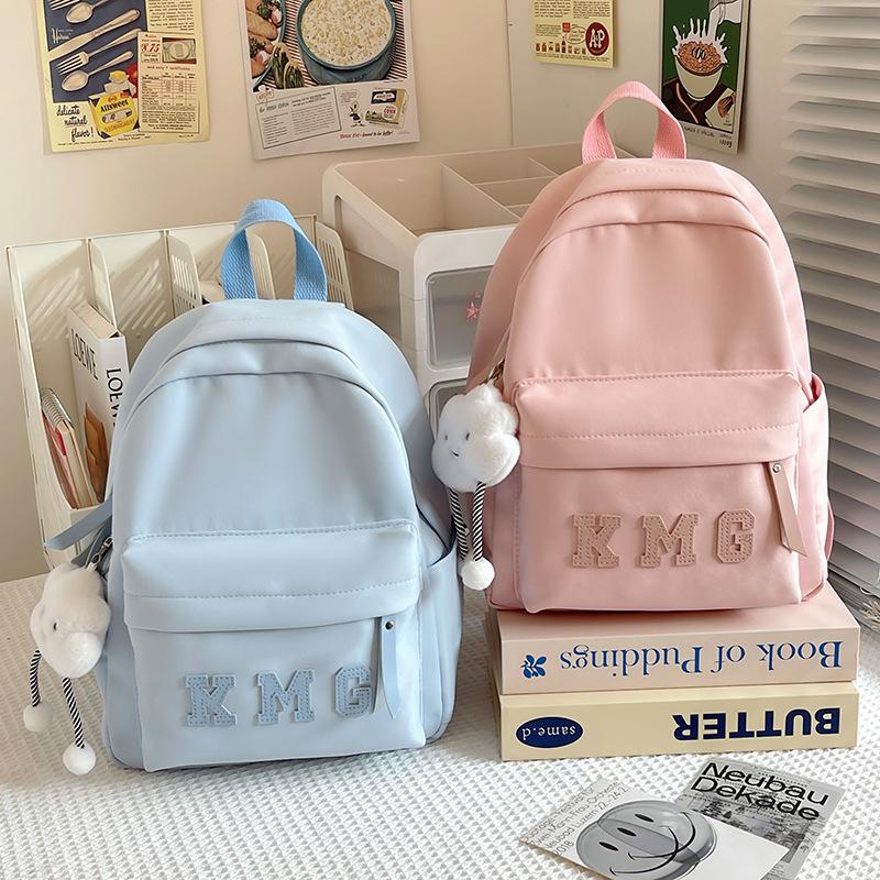 Backpack girl travel spring outing backpack simple leisure travel bag primary school students study small schoolbag