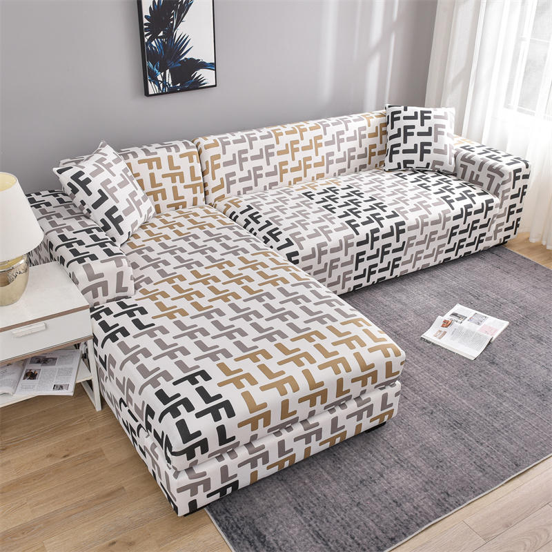 Stretch Sofa Cover Floral Printed 1/2/3/4 Seater Sofa Covers for Living Room Armchair L Shaped Corner Sofa Cover Couch Cover 1pc