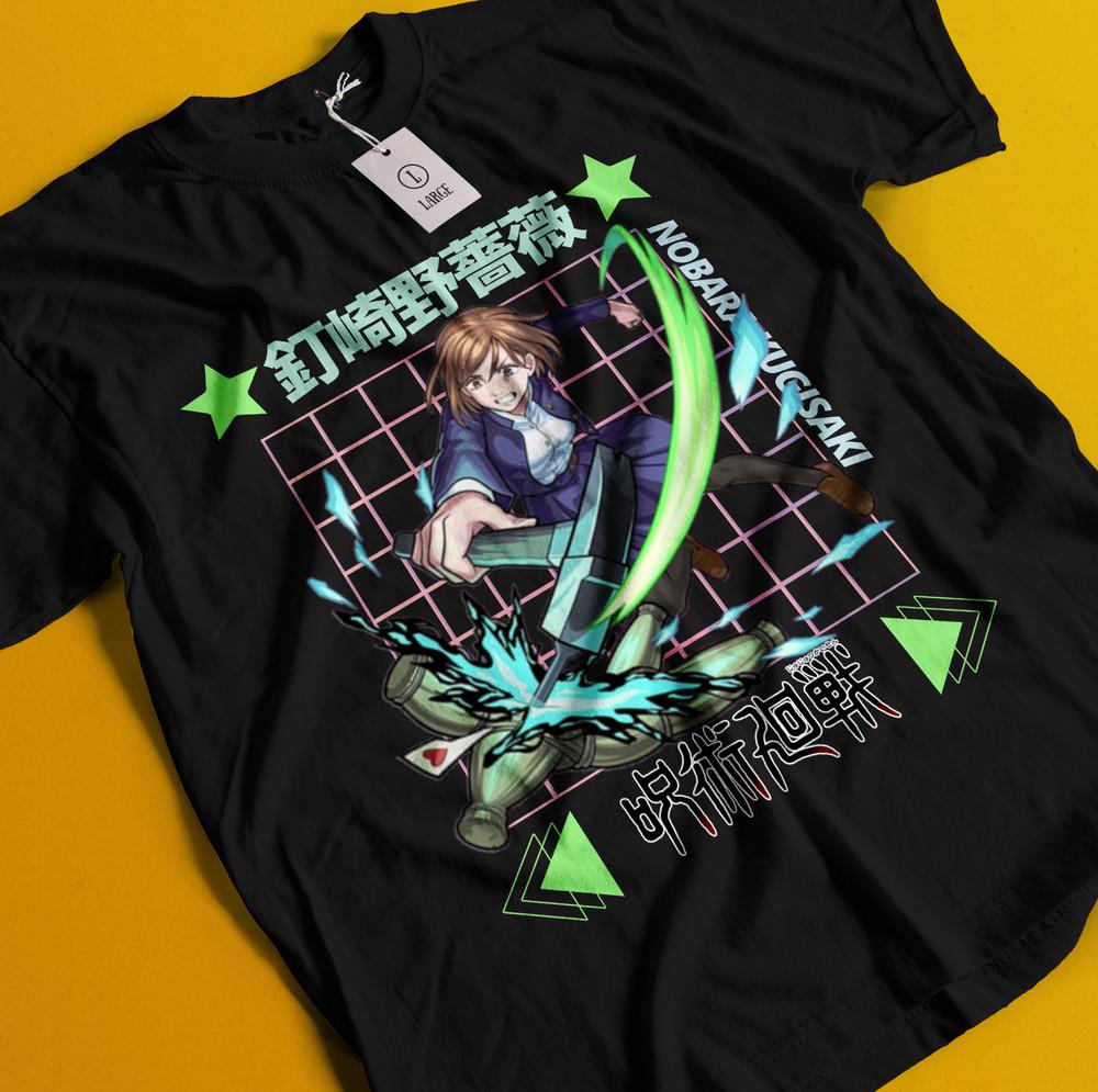 

Nobara Kugisaki T-Shirt Gojo Satoru Sukuna Shirt Jujutsu Kaisen Tshirt Toji Tee M