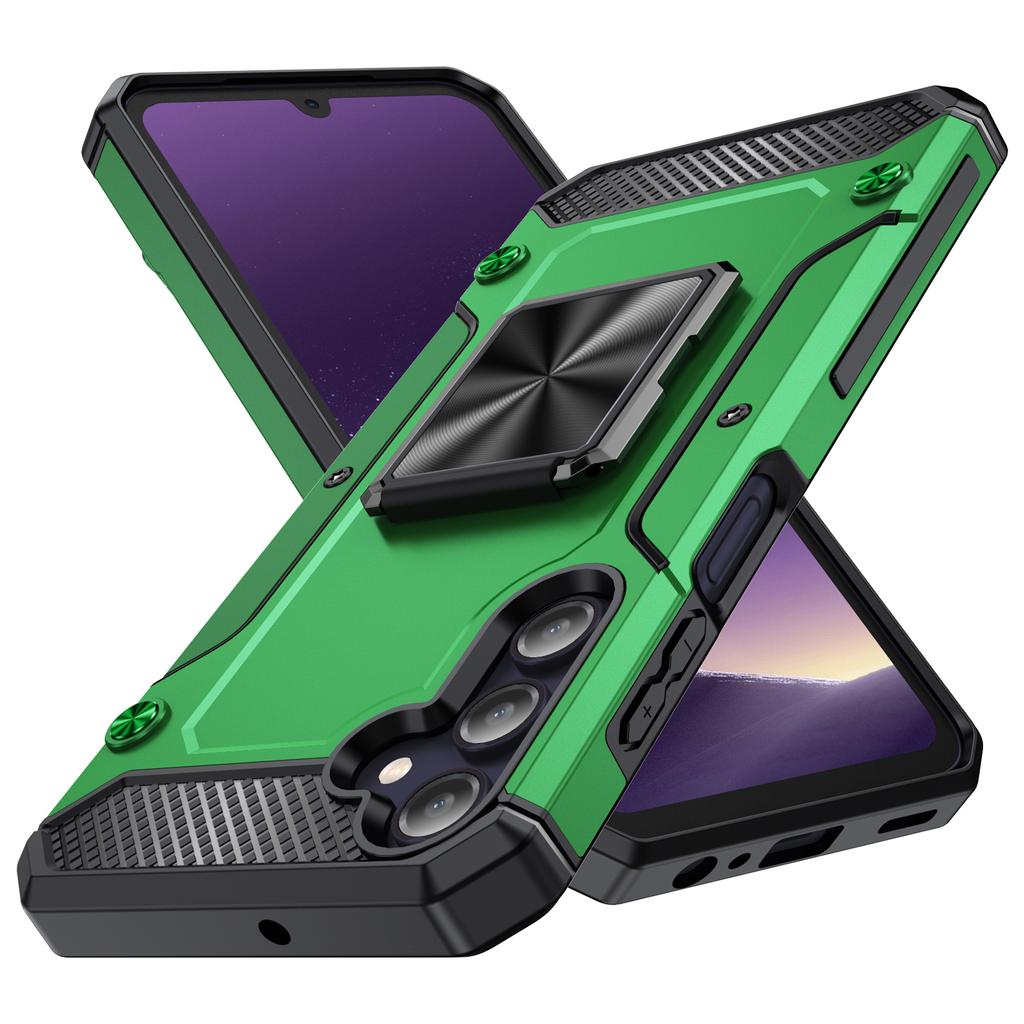 For Samsung Galaxy A05s 4G Kickstand Case Anti-Scratch PC+TPU Phone Cover