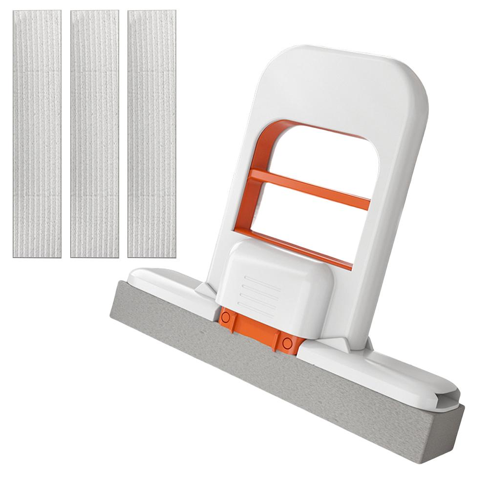 Mini Przenośny Mop z Uchwytem Wielofunkcyjny Mały Mop na Biurko Mini Ręczny Mop do Kuchni Łazienki i Szyby Okienne