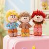 Cute Little Red Book Curly Hair Freckles Fried Hair Boy Pendant Bag Keychain Ugly Bean Bag Birthday Gift Girl