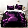 Hyuga Hinata 3pc Set Perfect for Bedroom Use Comfortable Bedding Set Includes a Duvet Cover and Two Pillowcases Ideal Birthday or Christmas Gift