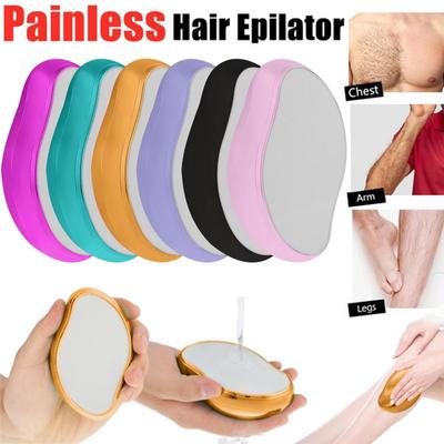New Physical Hair Removal Painless Safe Epilator Easy Cleaning Reusable Body Beauty Depilation Tool Crystal Hair Eraser