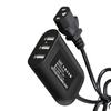 3Port USB Charger For Electric Bike Motorcycle With Intelligent Recognition Overloads Protections 36V-120V Input