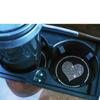 2 stücke Auto Nicht-slip Wasser Tasse Pad Diamant Strass Bling Dekoration Auto Innen Tasse Flasche Gummi Matte Auto