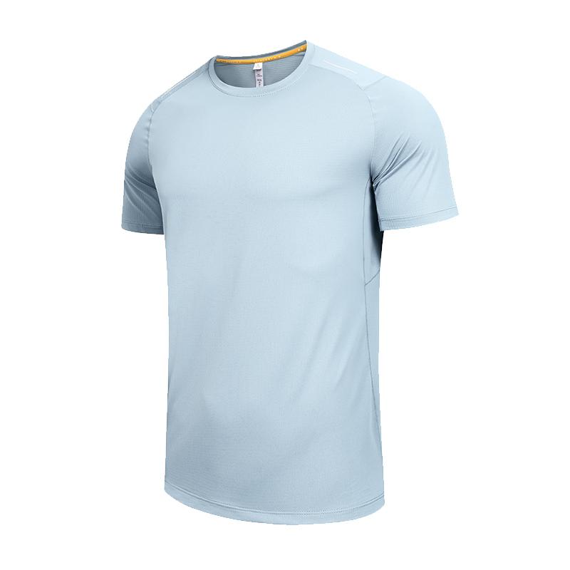 Mens Running Short Sleeve Tees Gym Jogging Tops Outdoor Cycling Sweatshirt Muscle Fit T-shirt for Man Trainin Dry Fit Sweatshirt